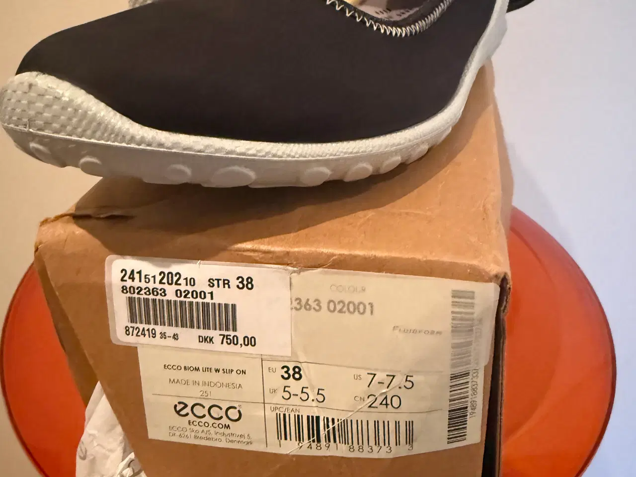Billede 9 - Ecco Biom Lite damesandal/ballerina (nye)