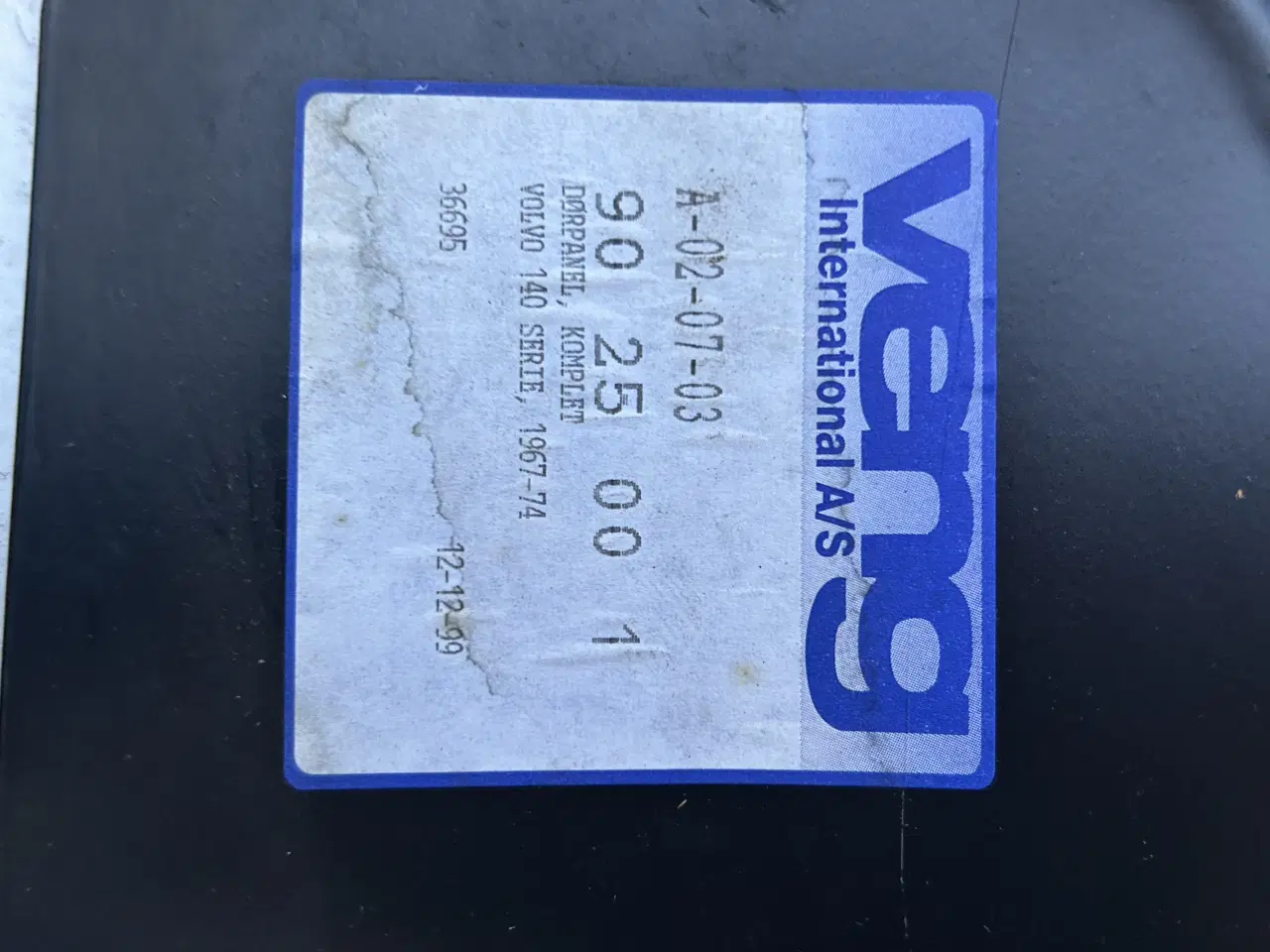 Billede 2 - Volvo 142 v panel