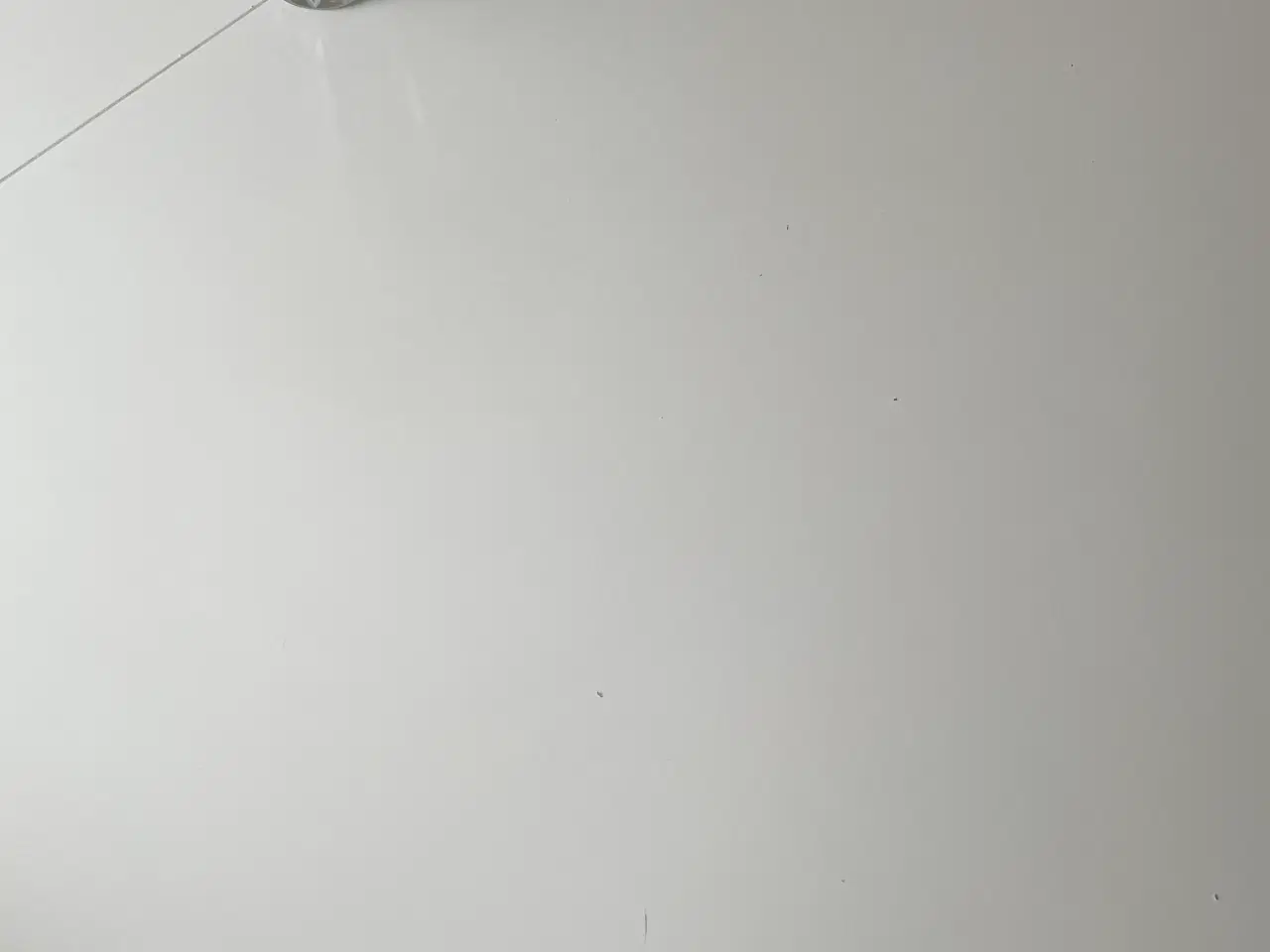 Billede 4 - Hvidt ovalt spisebord