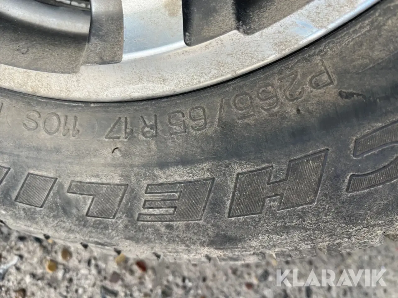 Billede 5 - Dæk med fælge Toyota 17" Michellin cross terrain
