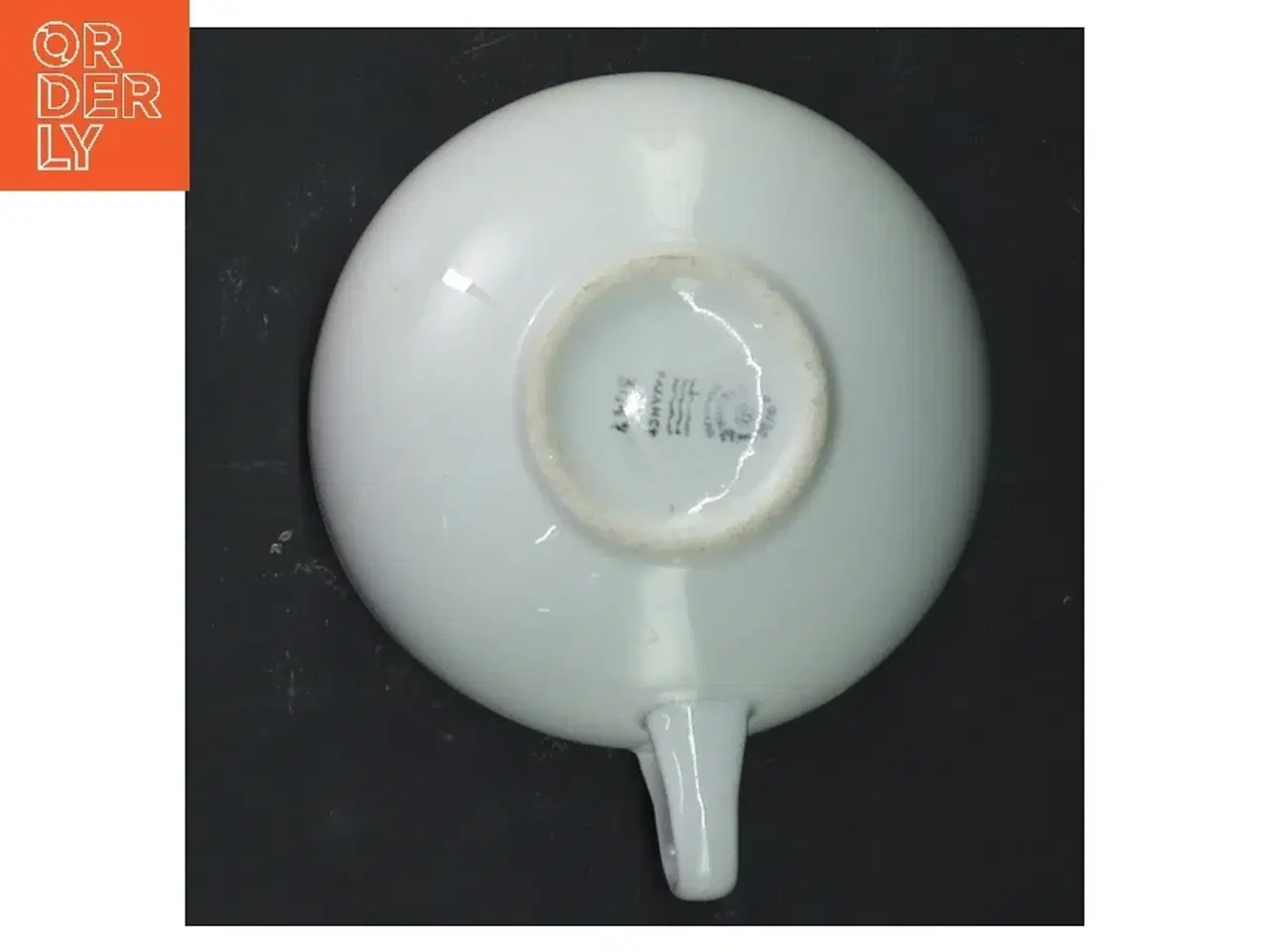 Billede 3 - Hvide tekopper, 6 stk. fra Royal Copenhagen (str. 6 styk, ø 8,5 cm)