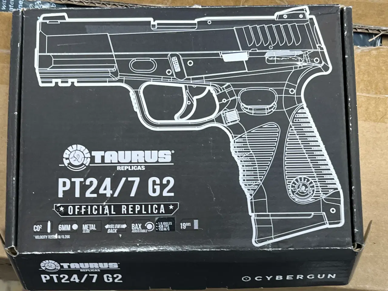 Billede 3 - Taurus pt 24/7 co2 blow back pistol