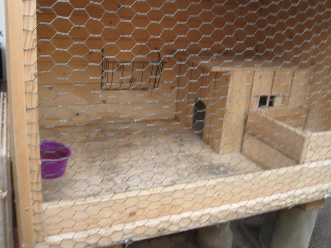 Billede 1 - Kaninbur: H. 70, b. 120, d. 75cm 