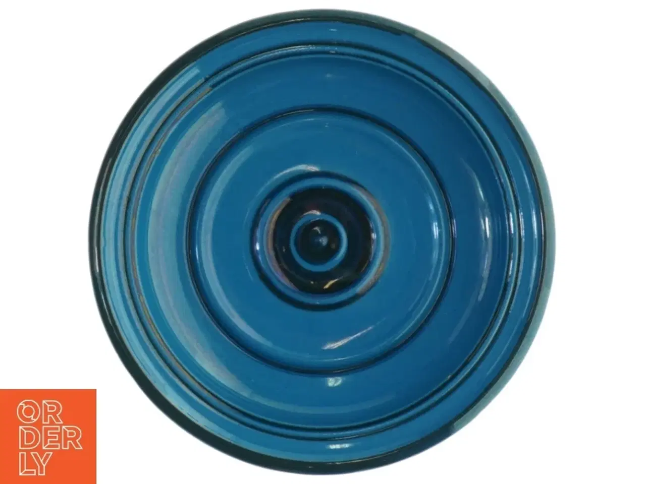Billede 4 - Blå Keramik Skål fra Knabstrup (str. 20 x 20 cm)