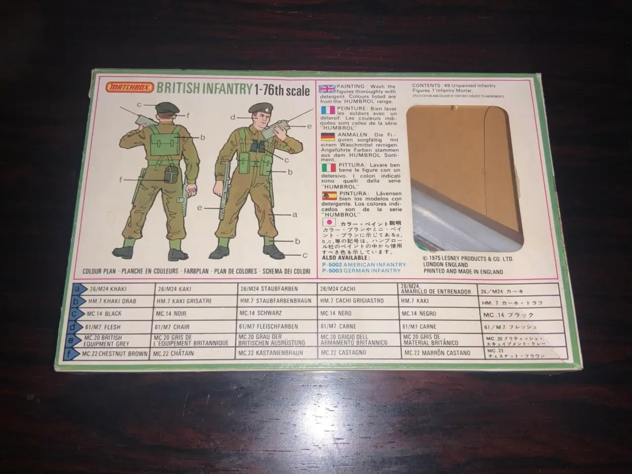 Billede 3 - Matchbox British Infantry legetøjssoldater 