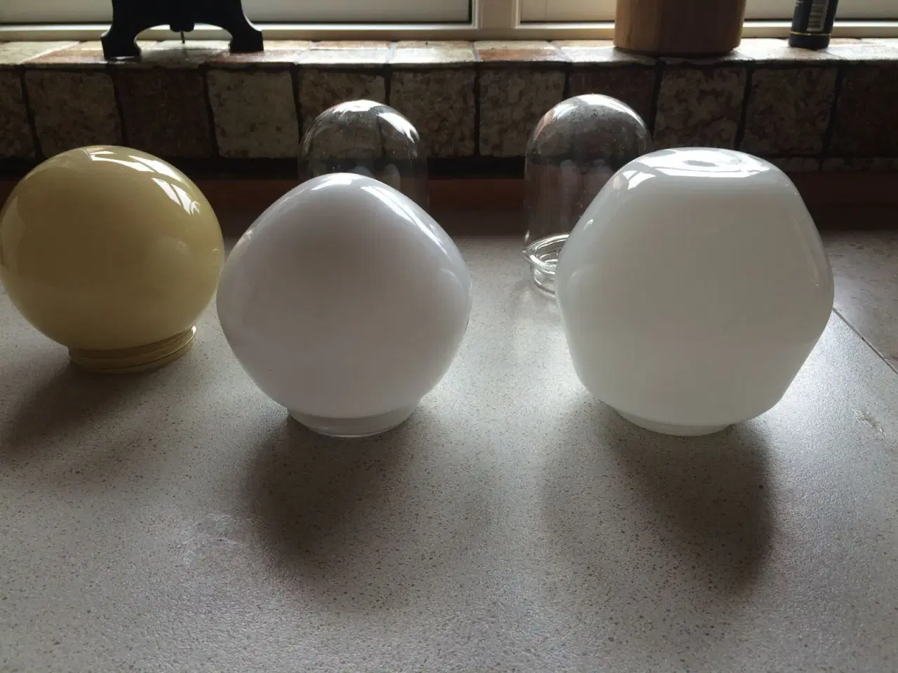 Billede 3 - Glaskupler til loftlamper