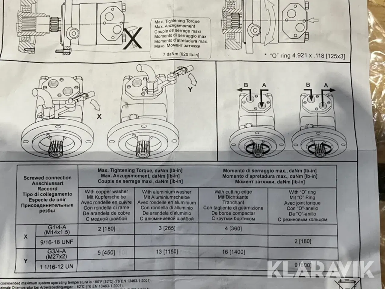 Billede 12 - Hydraulikmotor MTS SHORT 160cc