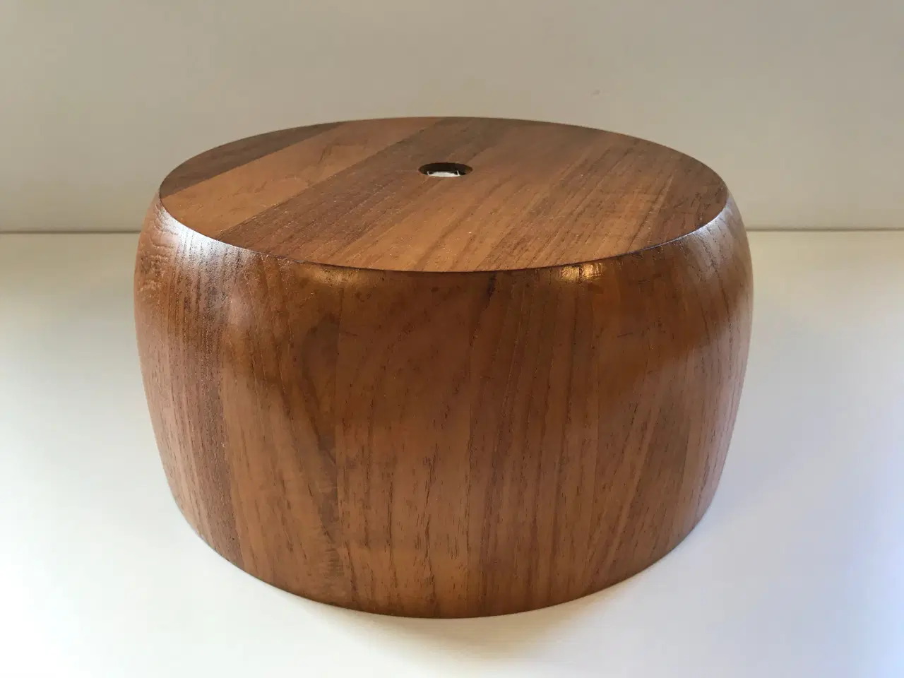 Billede 7 - Stor retro teak skål (Nissen Denmark)