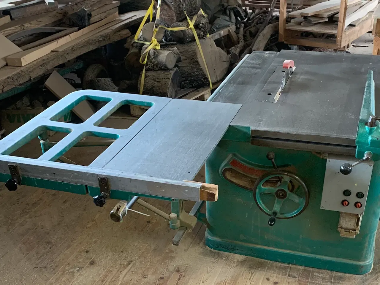Billede 1 - Formatsav ældre meget stabilt Stationært rundsav