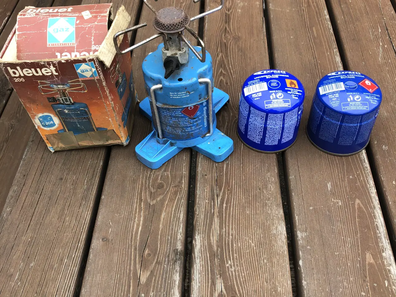 Billede 1 - Vintage gasblus/blæselampe/grill starter