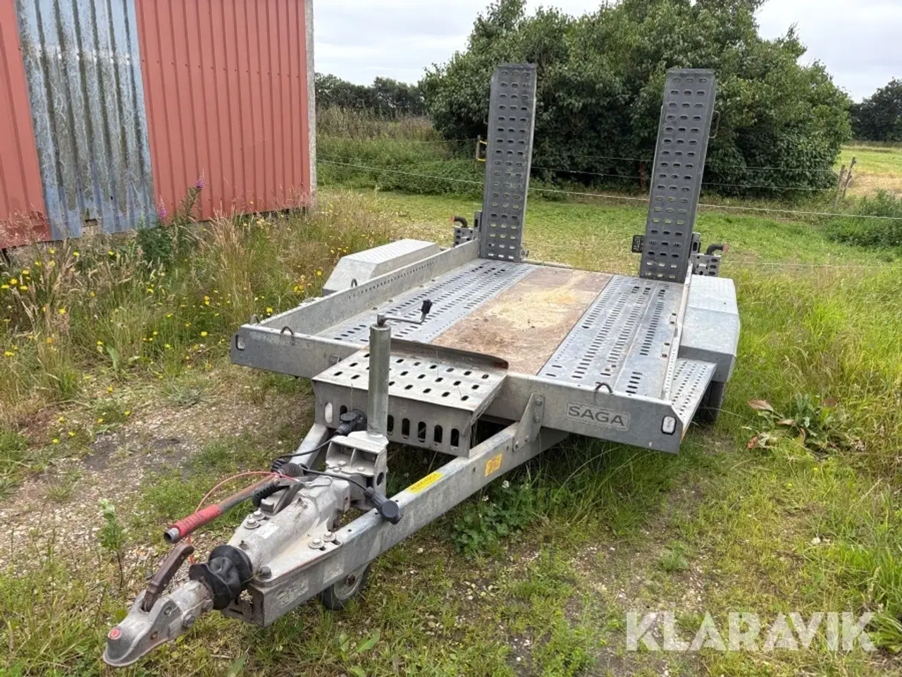 Billede 1 - Maskin trailer Brian James A-type 35XTFB
