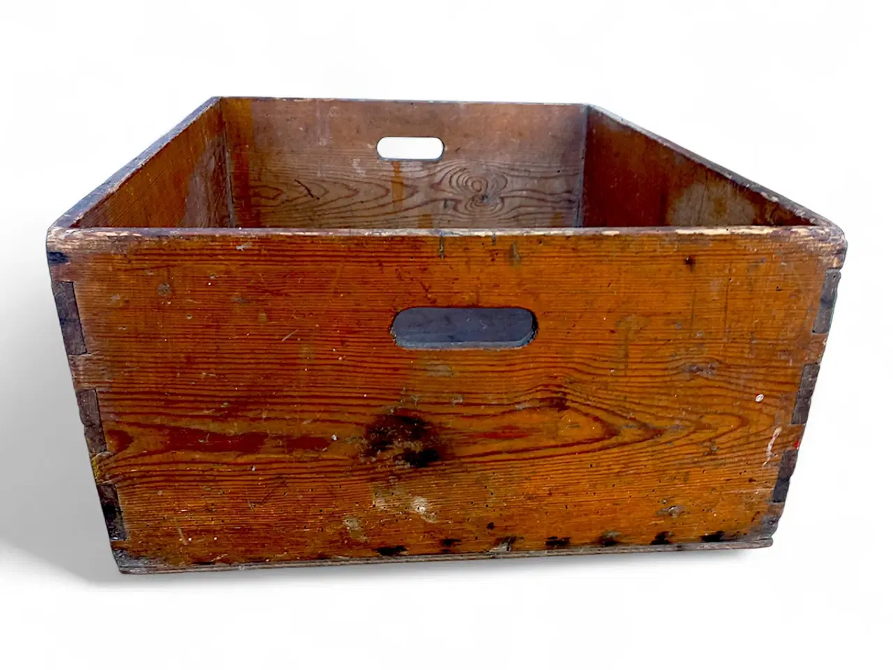 Billede 3 - Vintage trækasse med fantastisk patina