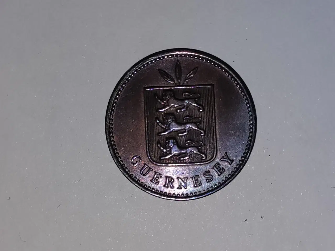 Billede 2 - 4 Doubles Guernsey 1885