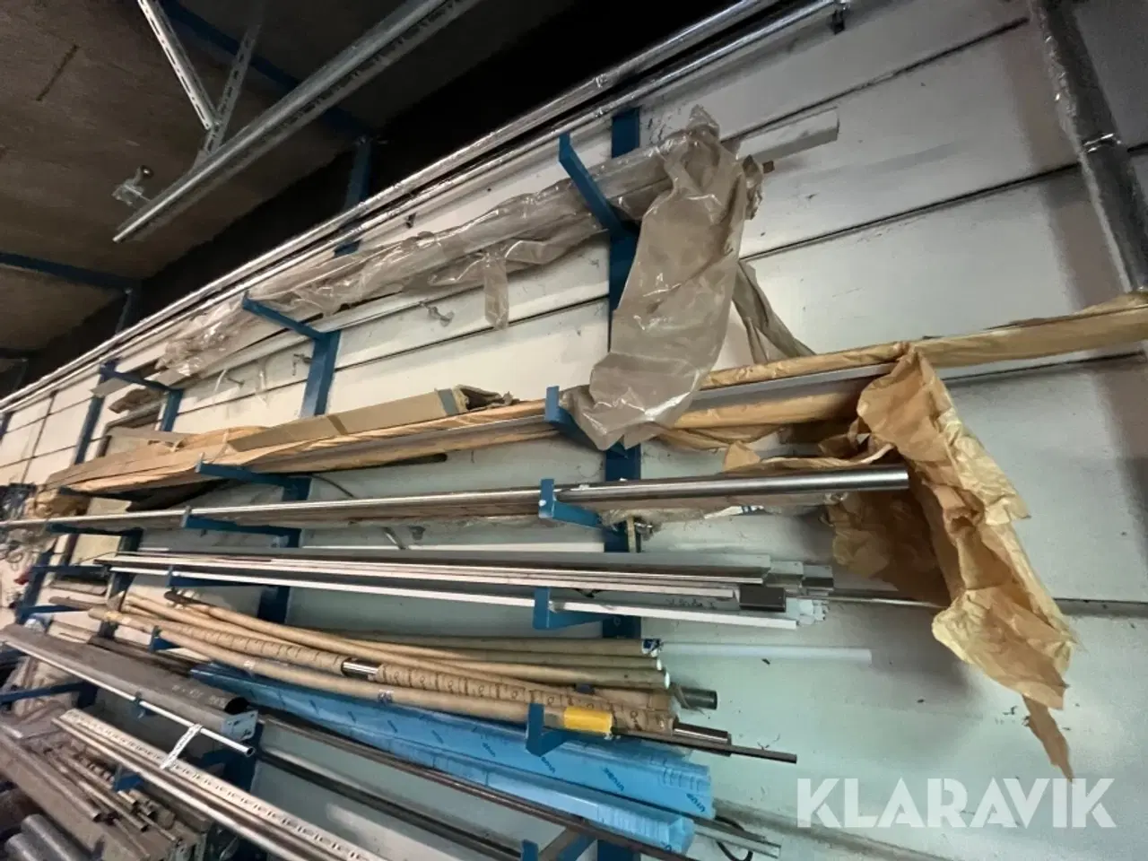 Billede 4 - Blandet lot med assorterede længder af stål- og aluprofiler