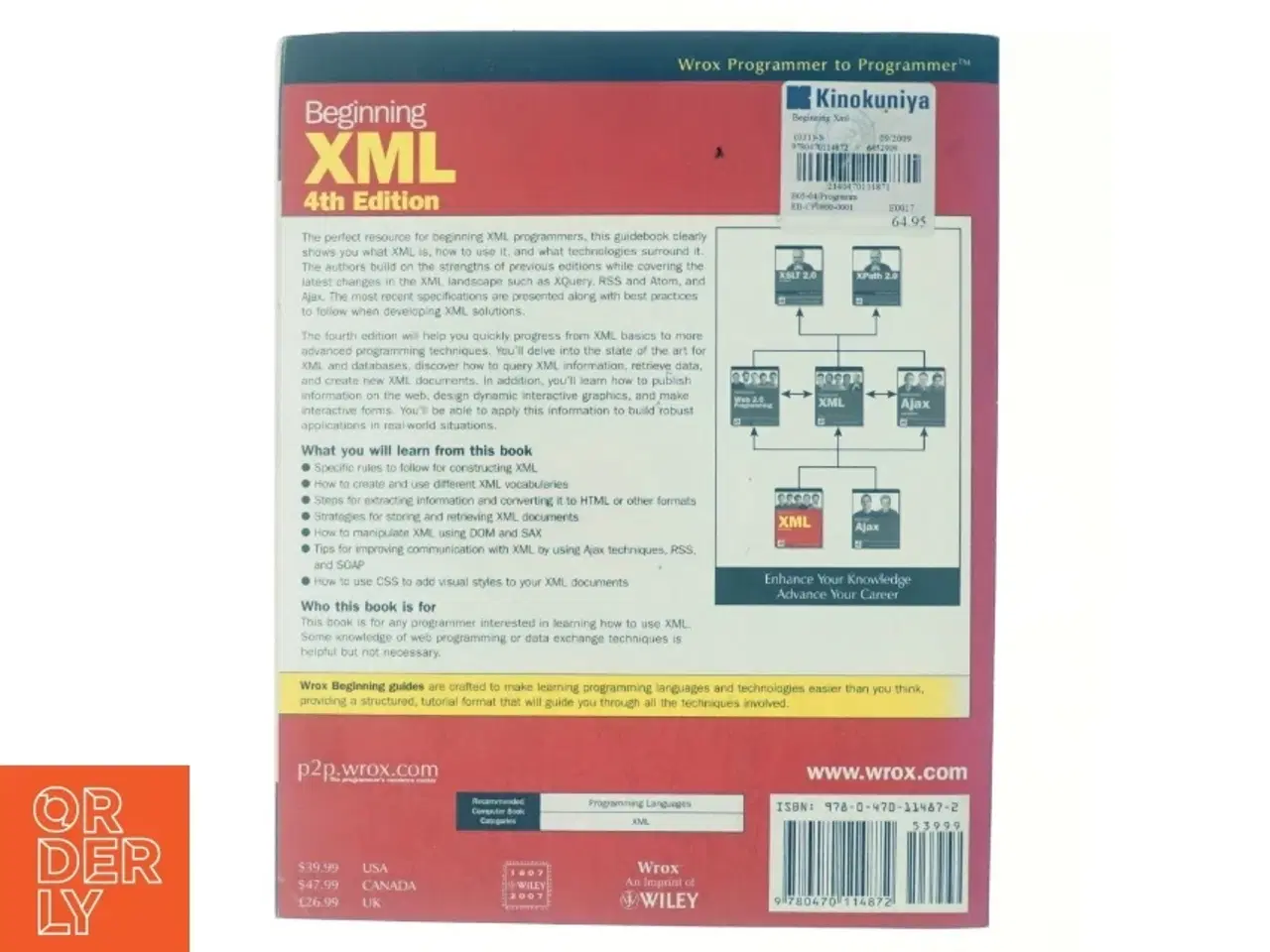 Billede 3 - Beginning XML af David Hunter (Bog)