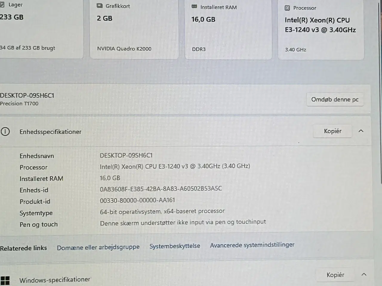 Billede 3 - Dell workstation