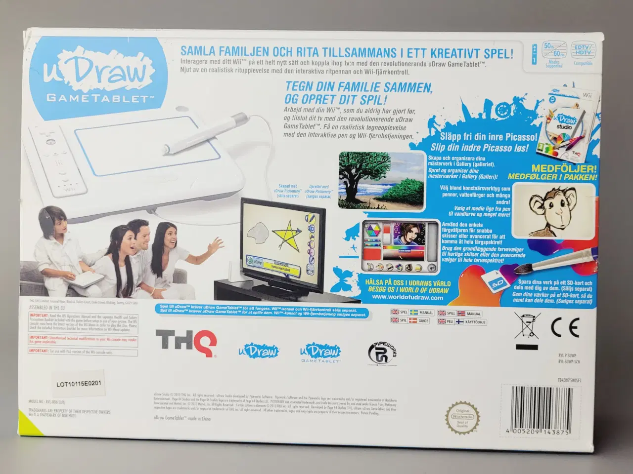 Billede 3 - ⭐️· uDraw Game Tablet til Nintendo Wii