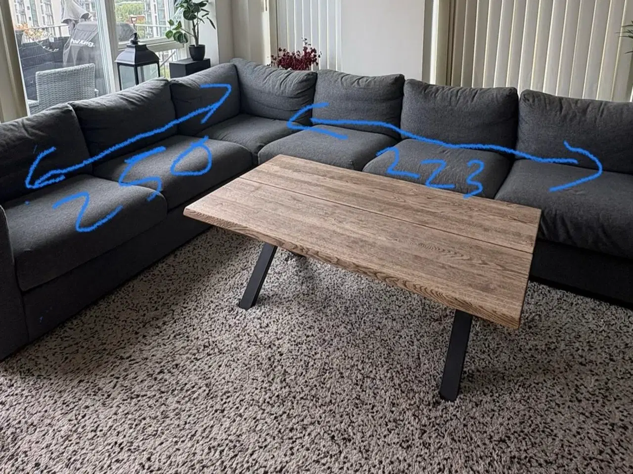 Billede 1 - Hjørnesofa - behagelig siddekomfort til stuen