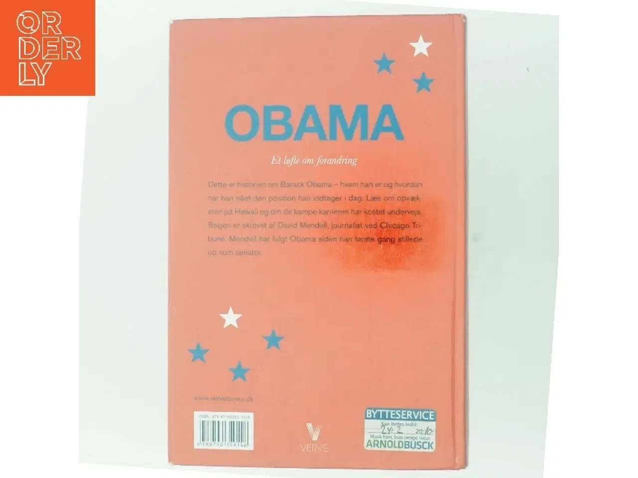 Billede 3 - Obama : et løfte om forandring af David Mendell (Bog)