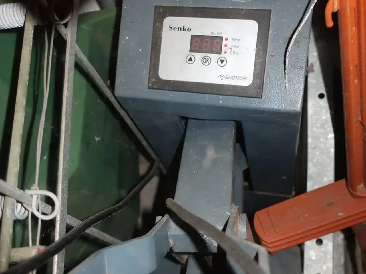 Billede 3 - Div. hegnsmateriale, tekstilpresse m.v.