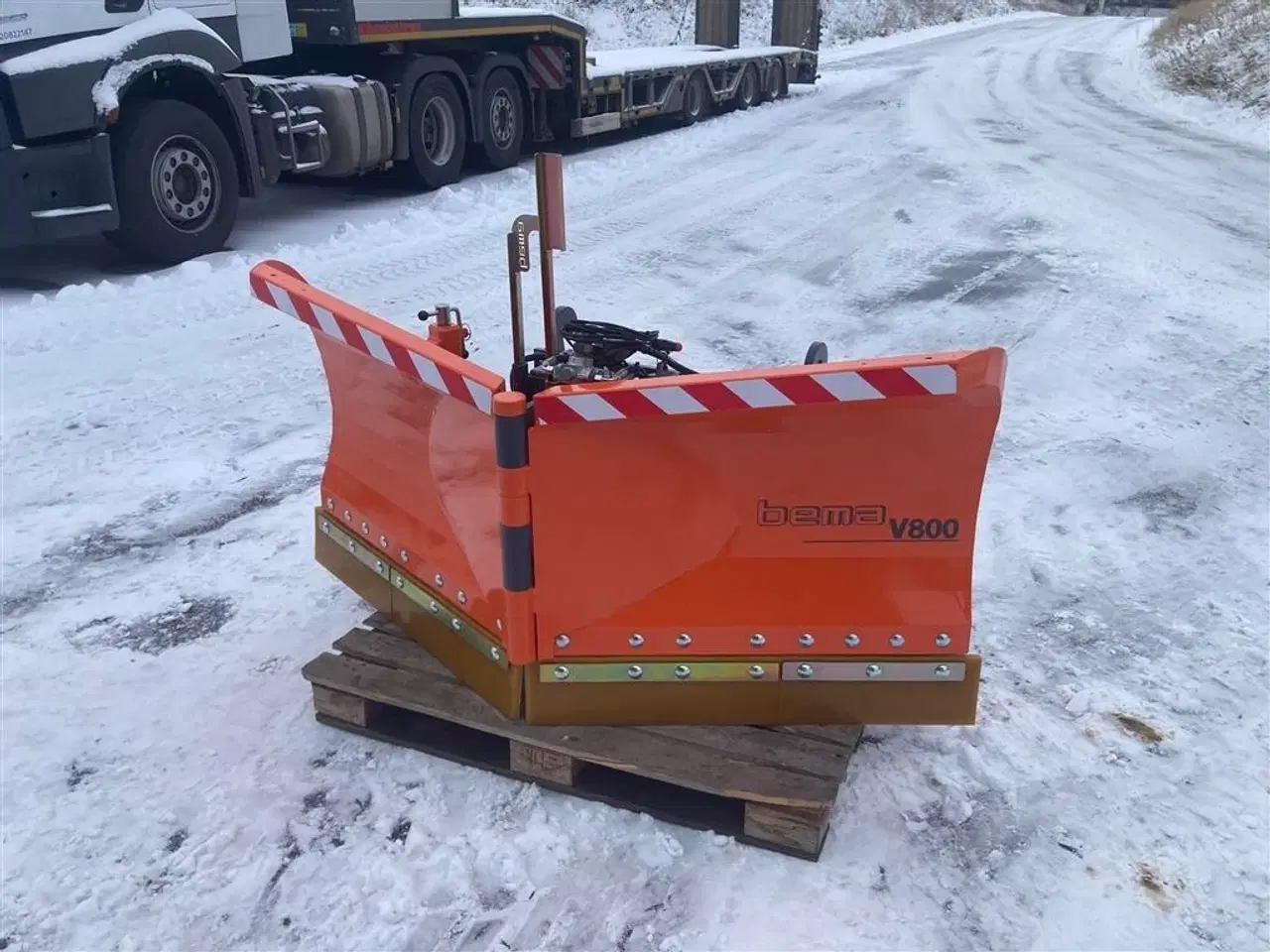 Billede 16 - Bema Bema V800 Sneplov Ophæng for Weidemann med hy.koblinger