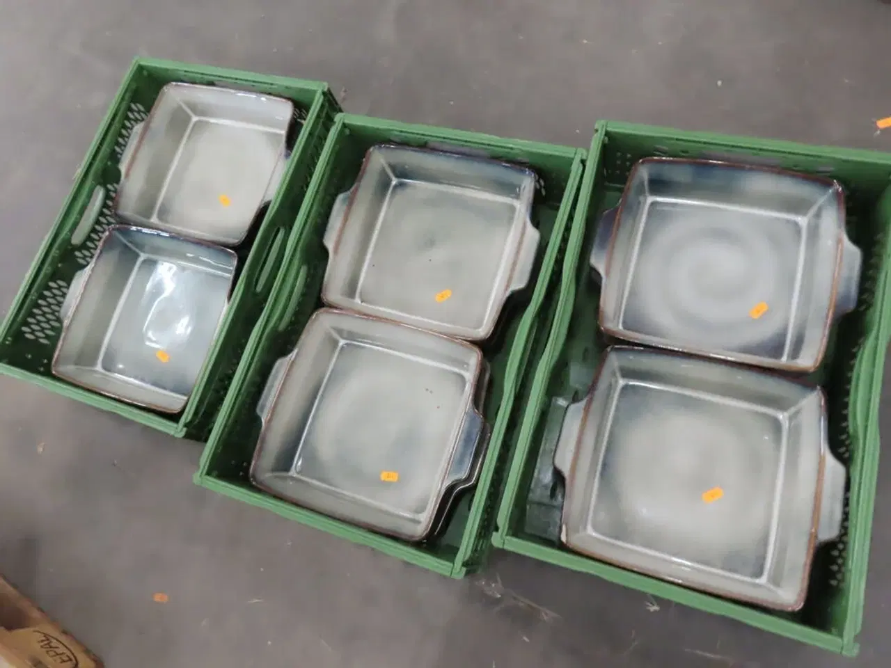 Billede 2 - 7 Kasser med blandede fade og gastrobakker