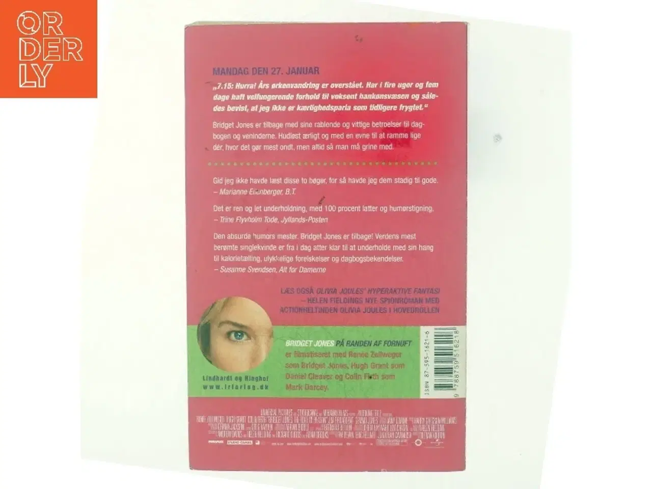Billede 3 - Bridget Jones - på randen af fornuft af Helen Fielding (Bog)