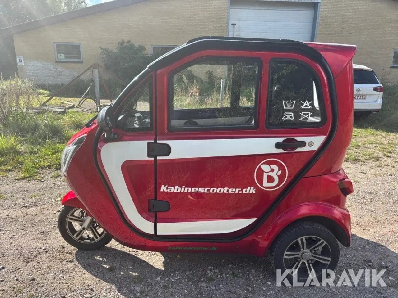 Billede 2 - Kabinescooter Bach 25 Tria – godkendt til 2 personer