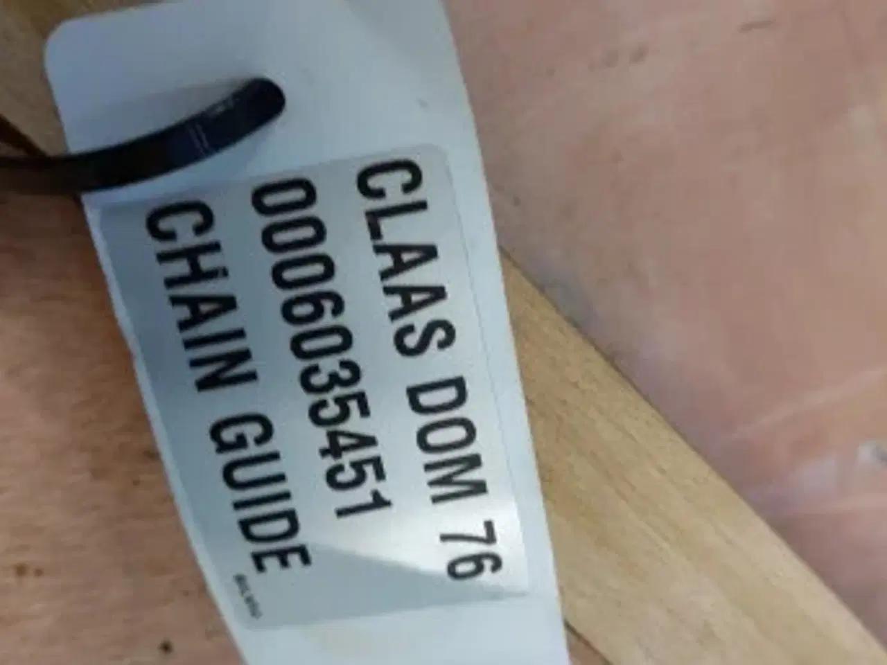 Billede 2 - Claas Dominator 76 Kæde Guide 0006035451