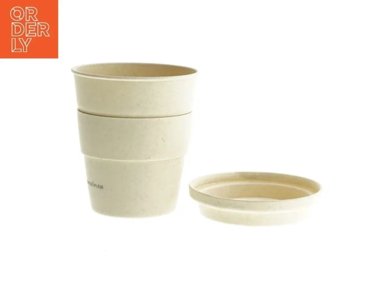 Billede 2 - Genanvendelig kaffekrus med låg (str. 12 cm) fra Formue Pleje