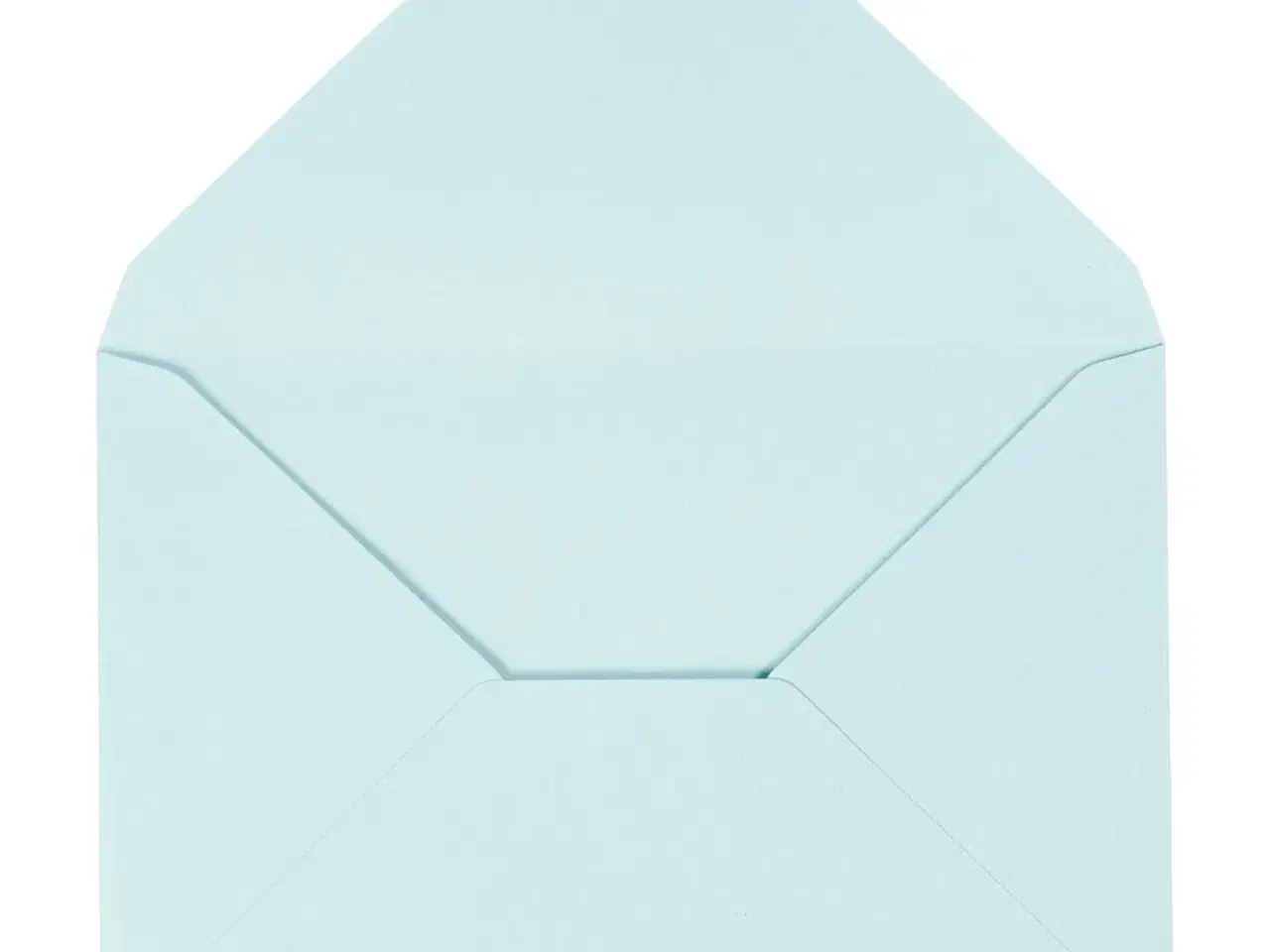 Billede 1 - Kuvert, kuvert str. 11,5x16 cm, 110 g, lyseblå, 10stk./ 1 pk.
