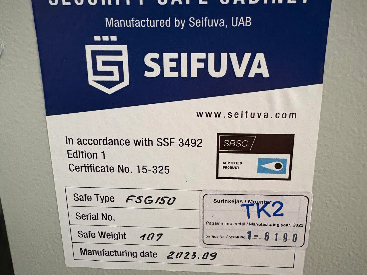 Billede 3 - Soteria Seven-tall - dark grey 