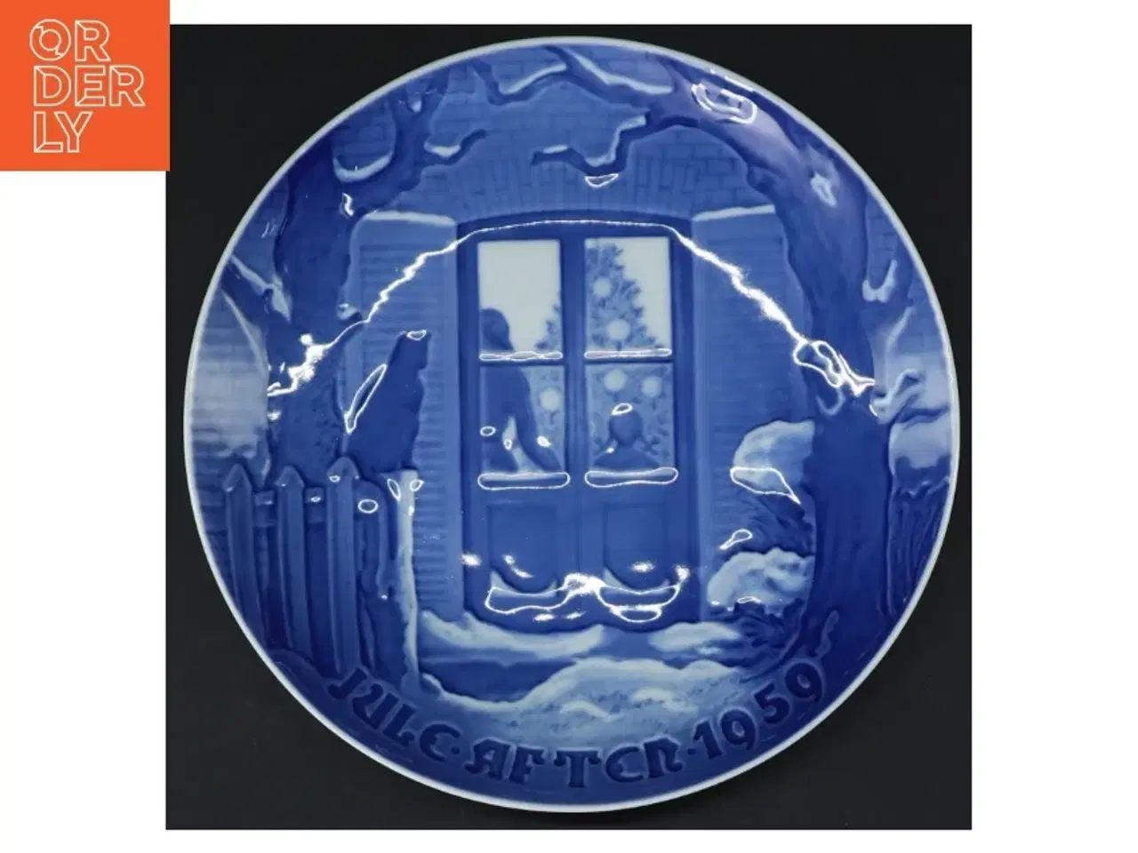 Billede 1 - Juleplatte Bing & Grøndahl 1950 fra Bing & Grøndahl (str. Ø. 18 cm)