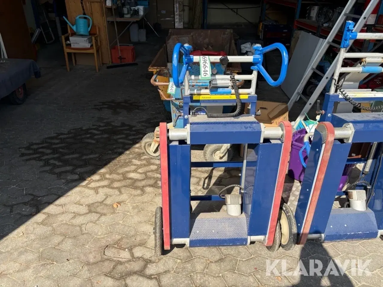 Billede 2 - Løftevogn / trappe løfter Hovmand HL 201 Manuel/elektrisk betjening 1 styk