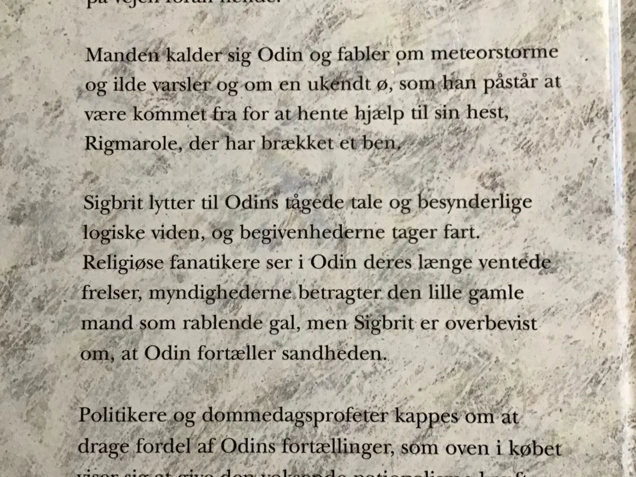 Billede 2 - Janne Teller : Odins Ø