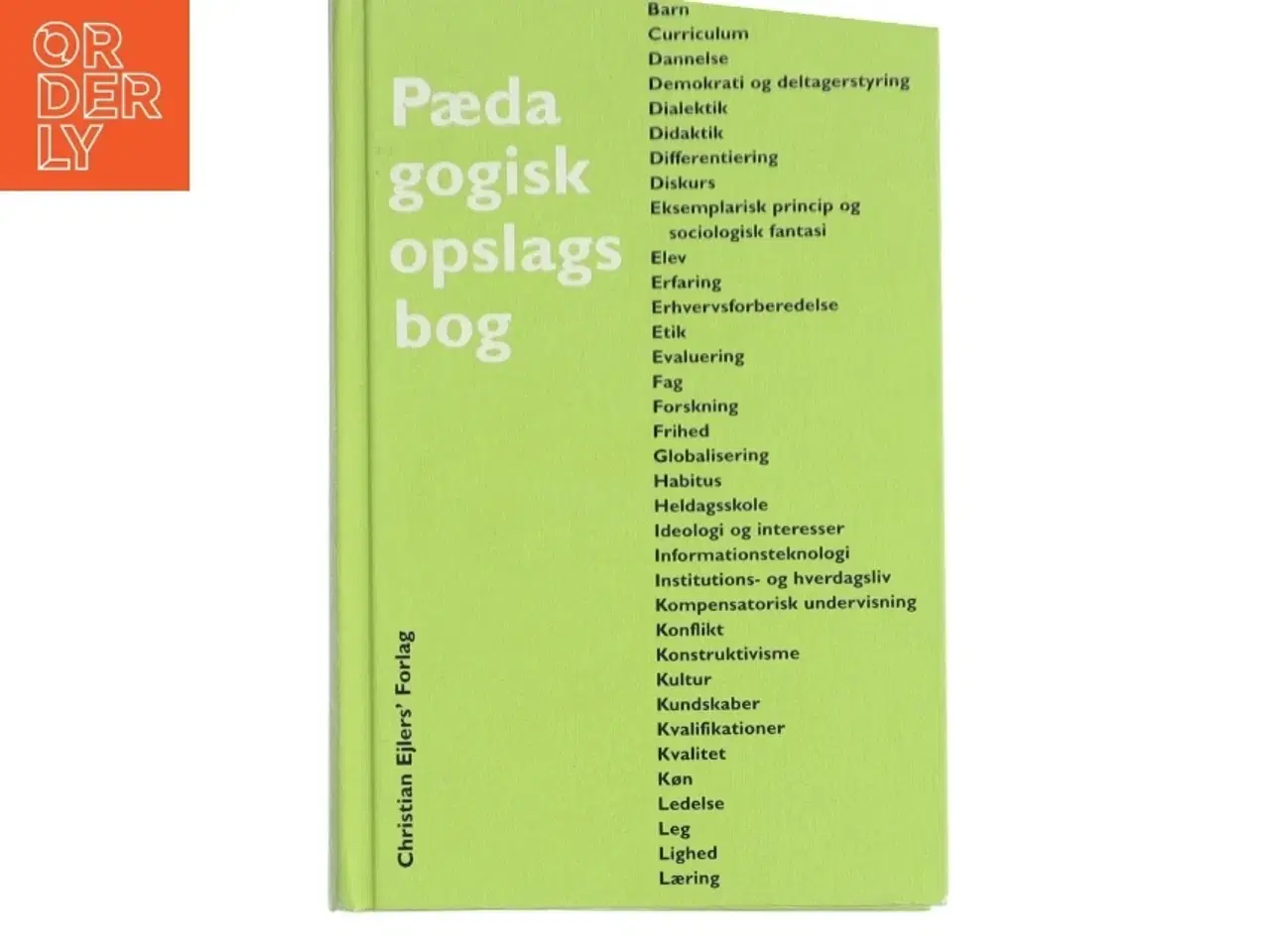 Billede 1 - Pædagogisk opslagsbog : alfabetisk ordnet (Bog)