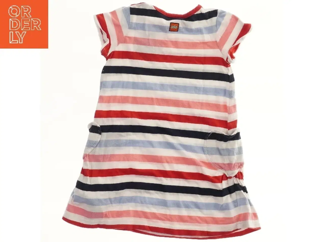 Billede 2 - Lego Børnekjole med striber (str. 92)