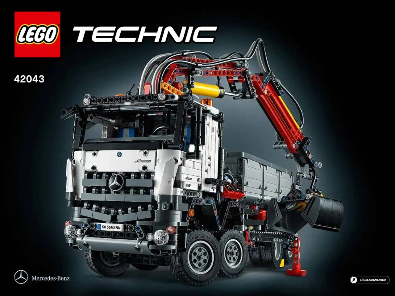 Billede 4 - Lego Technic, 42043 - Mercedes-Benz Arocs 3245