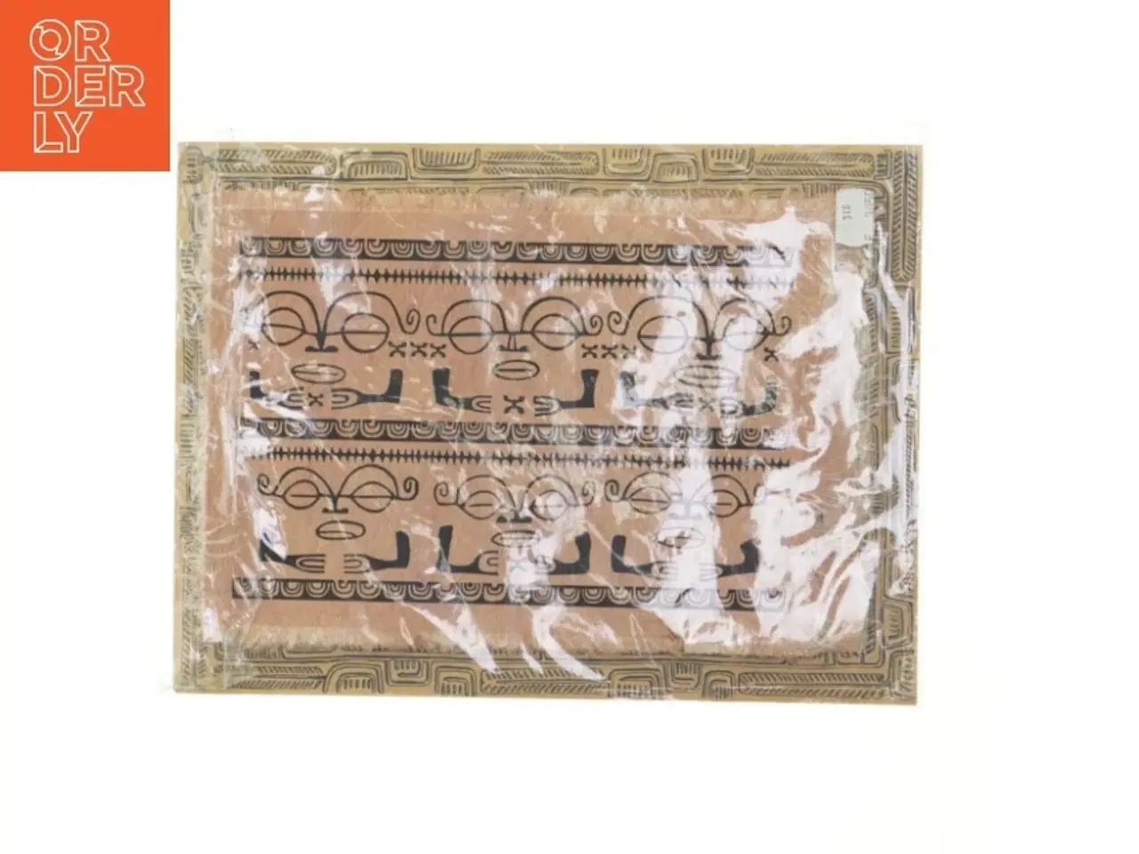 Billede 1 - Tapa klud fra Tahiti dekorativ plakat (str. 32,5x24,5 cm)