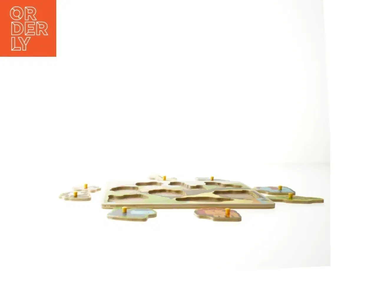 Billede 2 - Puslespil med dyremotiver fra Hape (str. 29x20,5 cm)