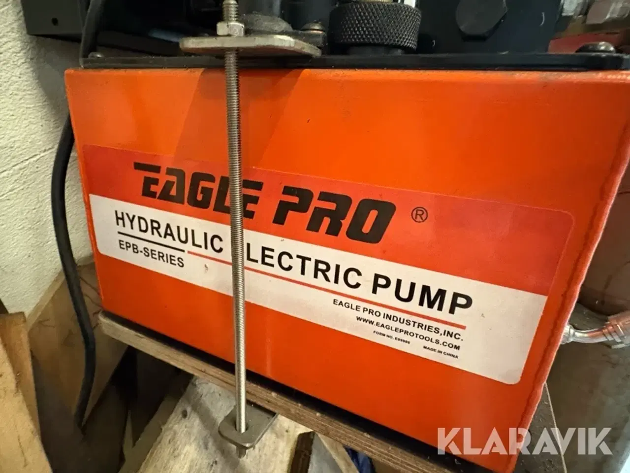 Billede 6 - Hydraulisk Elektrisk Pumpe Eagle Pro EPB-3B1P5B
