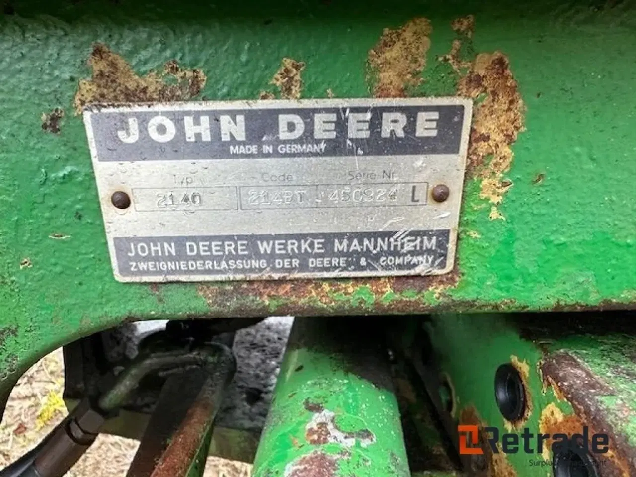 Billede 5 - John Deere 2140