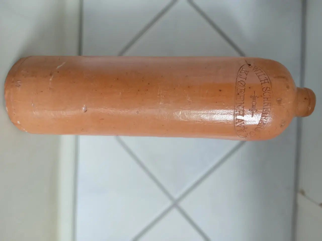 Billede 1 - Ler flaske. Samling