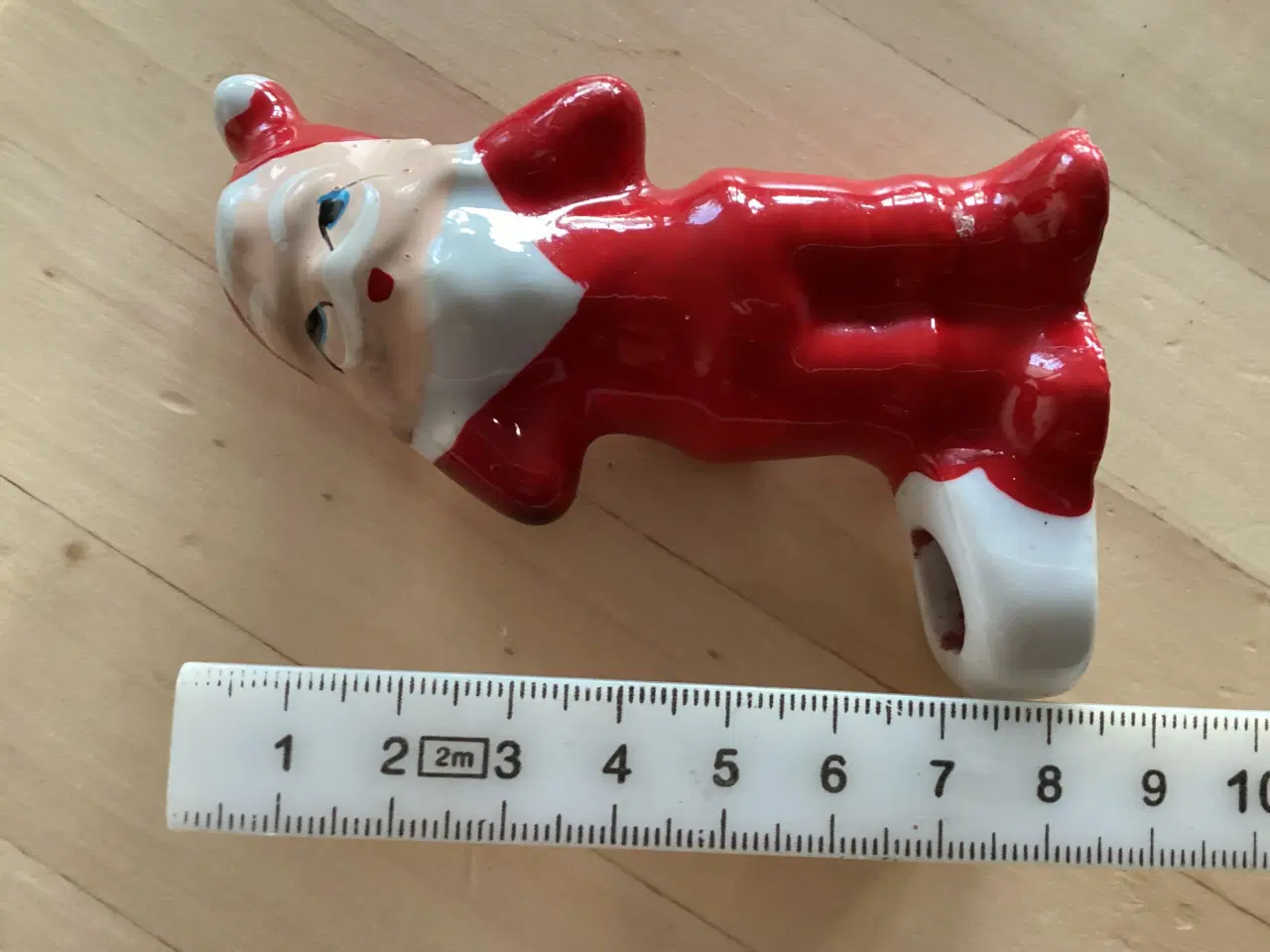 Billede 9 - 3 ældre nisse-julemænds lysestager