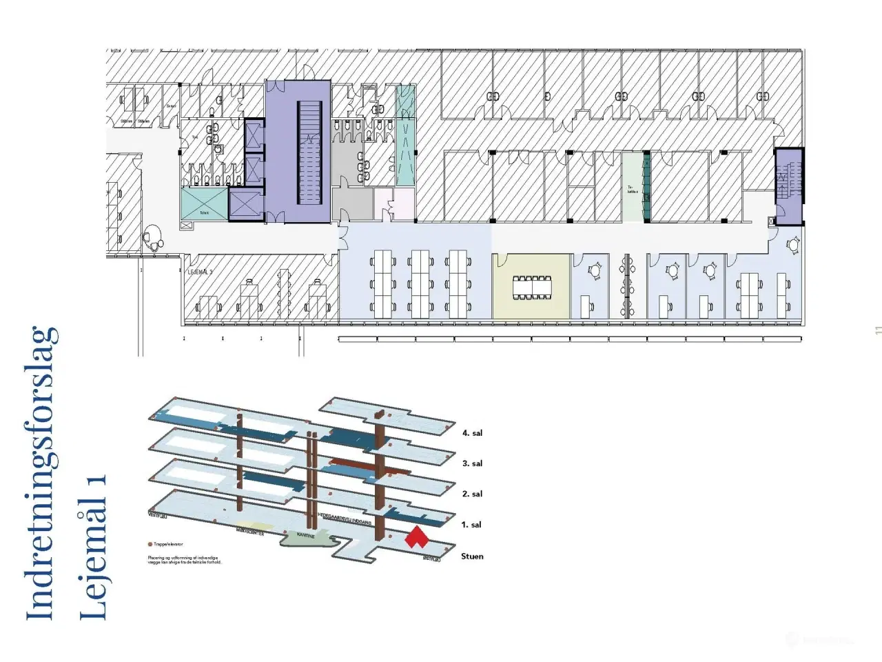 Billede 21 - Lyse og rummelige lokaler med udsigt til vandet