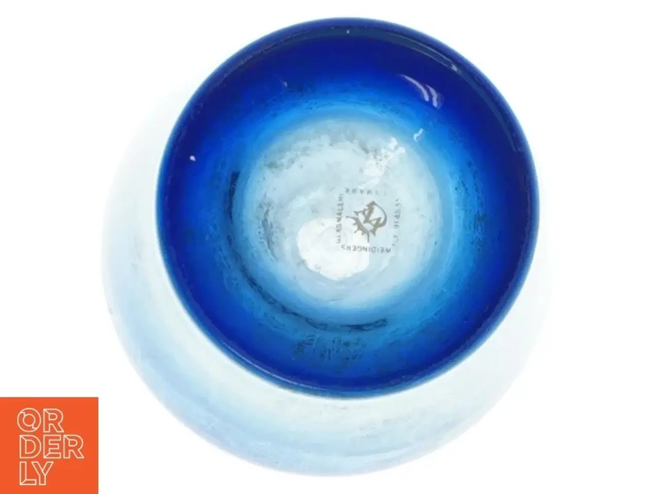 Billede 3 - Glaskunst skål og vase (str. 18x8 cm)