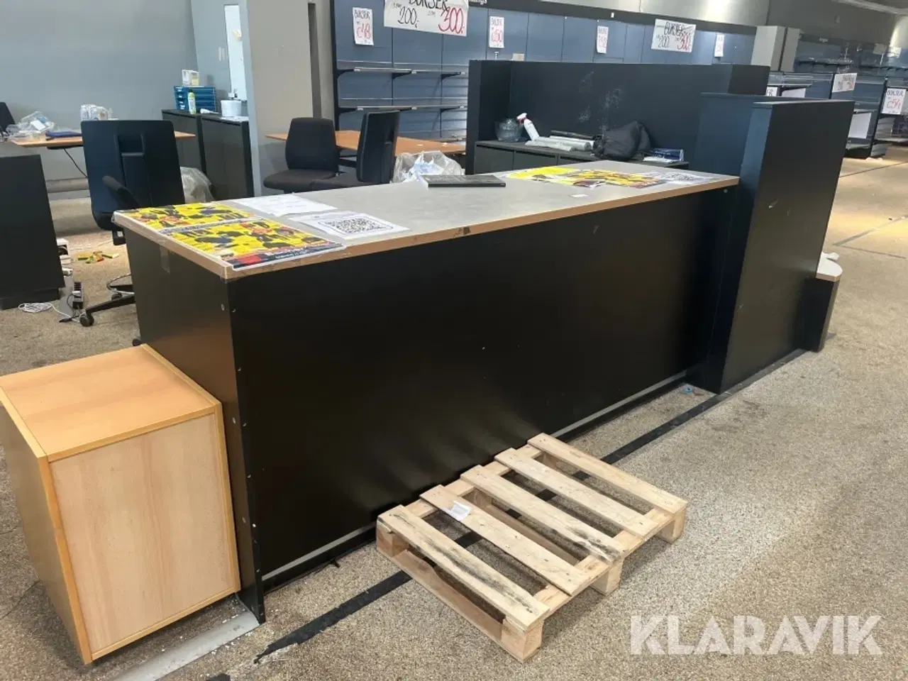Billede 1 - Butiksreception/kasse bord