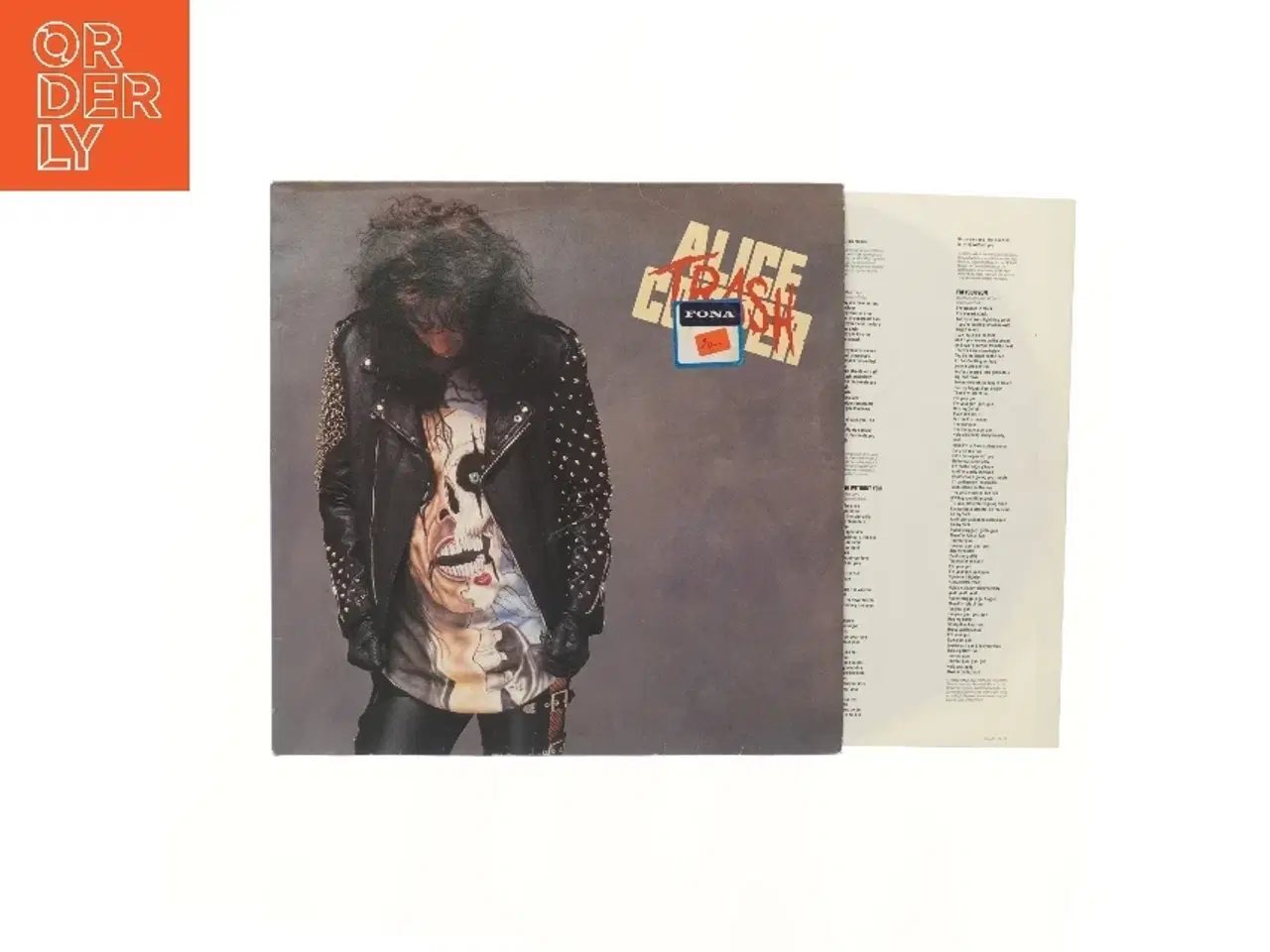 Billede 3 - Alice Cooper &#39;Trash&#39; LP Vinyl fra Epic Records