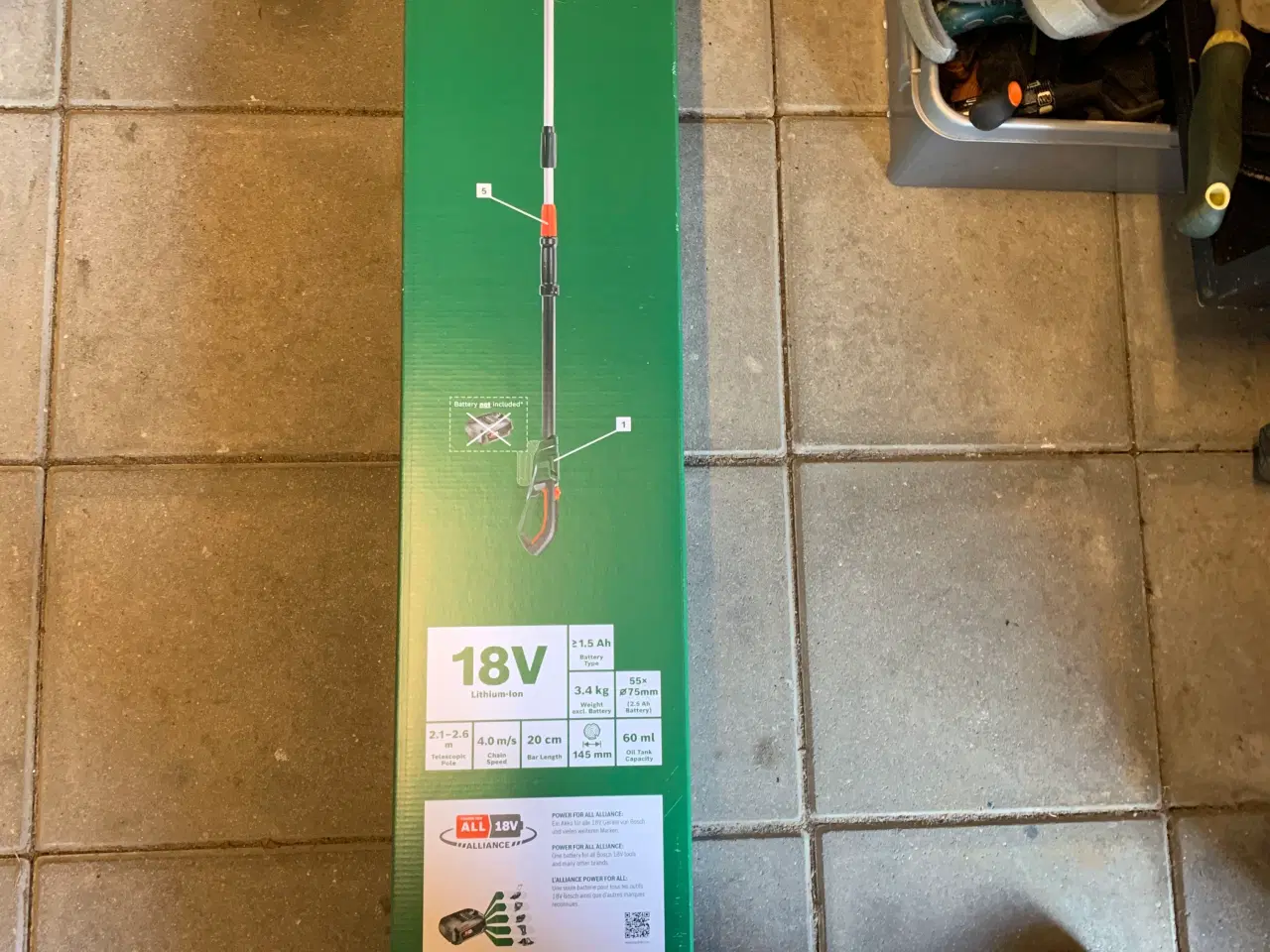 Billede 2 - Ny teleskopsav bosche 18 uden batteri