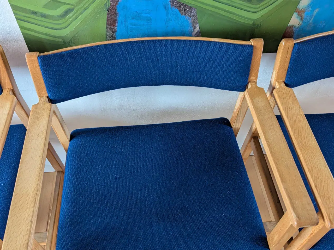 Billede 4 - 4 stk. Børge Mogensen, 3248, armstol